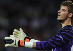 دى خيا يحافظ على نظافة شباكه للمباراة المائة مع مان يونايتد