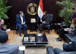 سحر نصر تبحث مع مؤسسة جيتس تنفيذ المبادرة العالمية للشمول المالى فى مصر