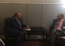 شكرى يلتقي مع وزير خارجية جمهورية ترينيداد وتوباجو في نيويورك