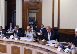 مجلس الوزراء: الأمن المائي من العناصر الجوهرية للأمن القومي المصري