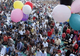 ملايين المصلين يؤدون صلاة العيد ويدعون لمصر بالأمن والاستقرار