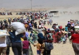نزوح آلاف الاشخاص من قضاء الشرقاط بمحافظة صلاح الدين العراقية