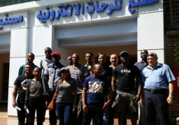 وفد الإذاعيين الأفارقة يتفقد مصانع توشيبا العربي