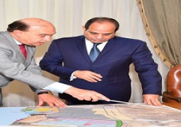 اجتمع الرئيس عبد الفتاح السيسي اليوم مع السيد الفريق مهاب مميش رئيس هيئة قناة السويس ورئيس الهيئة العامة الاقتصادية لمنطقة القناة