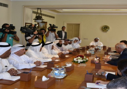 ابو الغيط يستقبل وفداً لممثلي المجتمع المدني البحريني