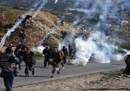 الاحتلال الإسرائيلي يقمع مسيرة شرق الخليل وأخرى في قلقيلية