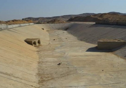الانتهاء من أعمال البحيرة الصناعية لمواجهة السيول برأس غارب