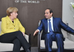 الرئيس يهنئ المستشارة الألمانية لفوزها بولاية رابعة