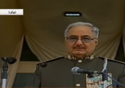 المشير حفتر : الأمن أولوية قصوى ولا حصانة لمن يستهدف أمن الشعب الليبى