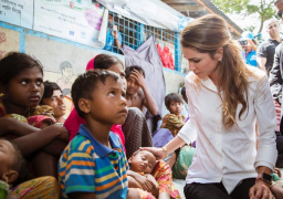 الملكة رانيا: ما يحدث لـ”الروهينجا” إضطهاد منهجي