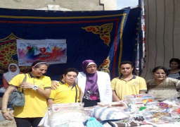 بالصور..معرض للمرأة المعيلة وذوي الإعاقة فى”الدقهلية”
