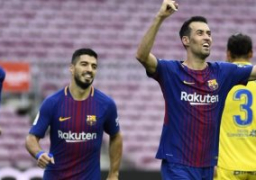 برشلونة يُسقط لاس بالماس بثلاثية أمام مدرجات خاوية