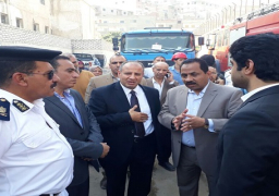 تجهيز أماكن لإيواء 33 أسرة متضررة من حريق المصنع بالاسكندرية