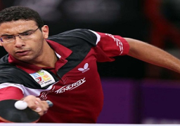 عمر عسر الـ21 في التصنيف العالمي للاعبي تنس الطاولة