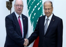 عون يطالب بسرعة إيجاد حل نهائي لأزمة سوريا