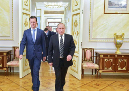 بالصور …. الكرملين يكشف عن لقاء جمع الأسد وبوتن بروسيا