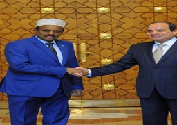 تلقي السيد الرئيس عبد الفتاح السيسي اليوم اتصالاً هاتفياً من الرئيس الصومالي