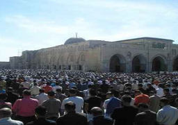 40 ألف فلسطيني أدوا صلاة الجمعة في المسجد الأقصى