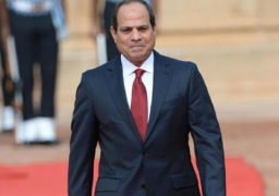 مراسم استقبال رسمية للرئيس السيسي فور وصوله القصر الرئاسى فى قبرص