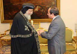 السيسي يطمئن هاتفيا على قداسة البابا تواضروس الثاني الذي يقوم برحلة علاجية إلى ألمانيا