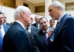 وفد الحكومة السورية يصل جنيف اليوم للمشاركة فى الجولة الثامنة من الحوار السورى