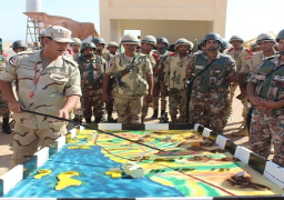 إستمرار فعاليات التدريب المشترك المصرى الأردنى ” العقبة 3 “