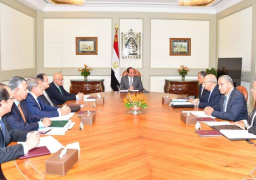 الرئيس السيسي يعقد إجتماعا مع رئيس الوزراء وعدد من الوزراء