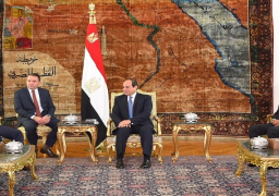 السيسى يؤكد لرئيس برلمان المجر اهتمامنا بدحر الارهاب