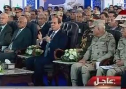 السيسى يعلن افتتاح 20 ألف فدان صوب قبل 30 يونيو