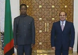 السيسي ونظيره الزامبي يوقعان عددا من مذكرات التفاهم