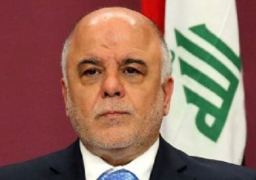 العبادى يعلن التزام العراق بالعقوبات الأميركية ضد إيران