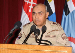 الفريق صدقى صبحى يستقبل وزير الدفاع الروسى