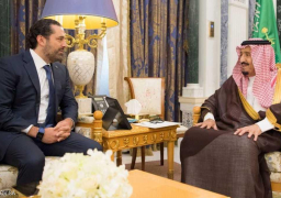 الملك سلمان يستقبل الحريري