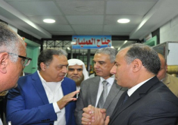 بالصور .. راضي يوجه بتزويد مستشفى العامرية بعدة أجهزة