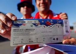 بيع 750 ألف تذكرة لمونديال روسيا 2018