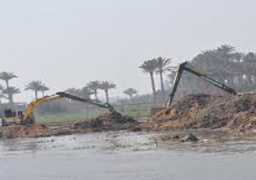 حملات لازالة التعديات على نهر النيل بالمحلة الكبرى