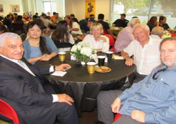 حواس يؤكد لوفد أمريكي اهتمام الدولة بالامن