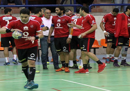 رجال يد الأهلي يفوز على سبورتنج في دوري المحترفين