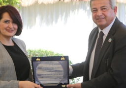 أوضاع الشباب .. في لقاء وزير الرياضة ونظيرته التونسية بمنتدى شرم الشيخ