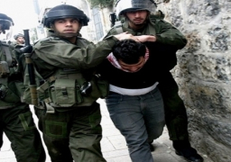 قوات الاحتلال تعتقل 20 فلسطينيا فى الضفة الغربية والقدس