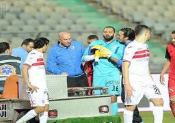 نقل “جنش” للمستشفى بعد إصابته في مباراة المنيا