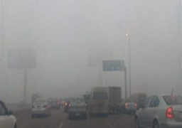 إغلاق طريق “الإسماعليلية – بورسعيد” بسبب الشبورة