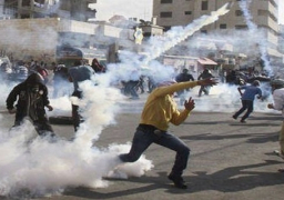 الصحة الفلسطينية بغزة تؤكد ان الإحتلال الفلسطيني يستخدم قنابل غاز مجهولة