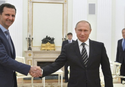 الأسد لبوتين: الشعب السوري لن ينسى تضحيات الروس في دحر الإرهاب