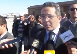 بالصور :وزير الآثار يعلن اكتشاف مقبرتى اثنين من كبار رجال الدولة بعصر تحتمس الأول