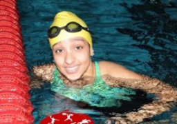 أية أيمن تتوج ببرونزية 400 متر حرة فى بطولة العالم للسباحة البارالمبية