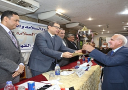 بالصور.. ختام فعاليات أسبوع السلامة والصحة المهنية بالمنوفية