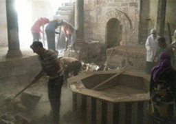 ترميم حمام الشرايبي بمنطقة الازهر