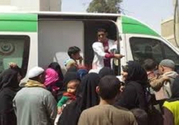 توقيع الكشف الطبي على 4382 مريضا في السنبلاوين وبلقاس