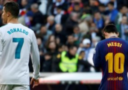 7 لقطات تلخص الشوط الأول بين ريال مدريد وبرشلونة فى الكلاسيكو